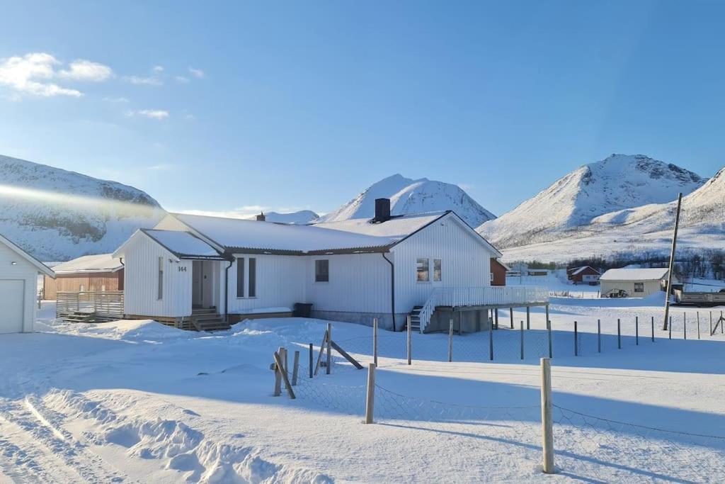 Arctic Lodge Tromvik With Jacuzzi ترومسو المظهر الخارجي الصورة