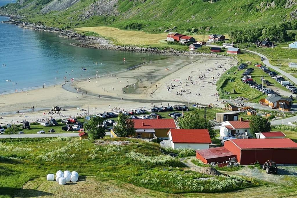 Arctic Lodge Tromvik With Jacuzzi ترومسو المظهر الخارجي الصورة